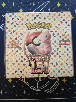 Pokemon 151 Sealed Japanese TCG Booster Box - Image 1
