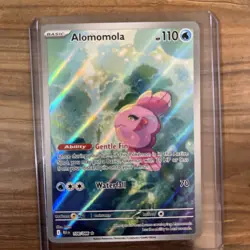 Pokemon TCG Alomomola 108/086 IR Black Bolt Near Mint - Image 1