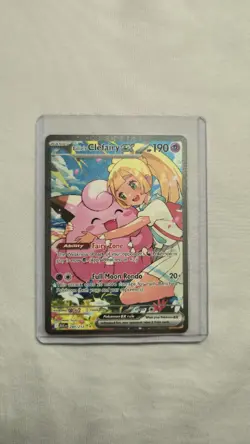 Lillie’s Clefairy ex 280/217 SIR Near Mint Pokemon Ascended Heroes Full Art - Image 1