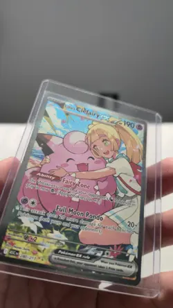 Lillie’s Clefairy ex 280/217 SIR Near Mint Pokemon Ascended Heroes Full Art - Image 5