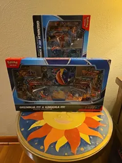 Pokemon TCG Greninja EX & Kingdra EX Special Collection Box Lot Of 2 - Image 1