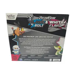 Pokemon Scarlet & Violet Black Bolt White Flare - Unova Poster Collection Box - Image 2