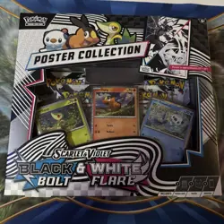 Pokemon Black Bolt/White Flare Unova SV10.5 Poster Collection - Image 1