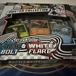 Pokemon Black Bolt/White Flare Unova SV10.5 Poster Collection - Image 2