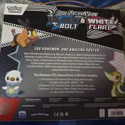 Pokemon Black Bolt/White Flare Unova SV10.5 Poster Collection - Image 4