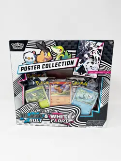 Pokemon TCG Scarlet & Violet Black Bolt White Flare - Poster Collection NEW - Image 1