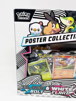 Pokemon TCG Scarlet & Violet Black Bolt White Flare - Poster Collection NEW - Image 2