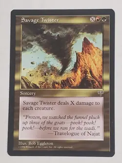 MTG Savage Twister (Mirage/Gold/U) - BGM - Image 1
