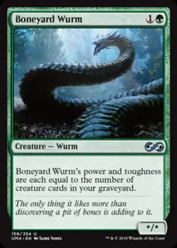 Boneyard Wurm -Foil Near Mint MTG Ultimate Masters - Image 1