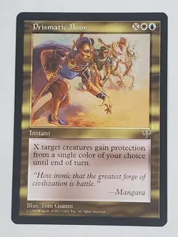 MTG Prismatic Boon (Mirage/Gold/U) - BGM - Image 1