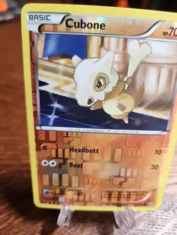 Cubone 60/124 Dragons Exalted Reverse Holo Card LP 2012 Pokemon TCG - Image 2