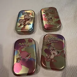 Pokemon Lots of Tin Token & Card holder only - Image 1