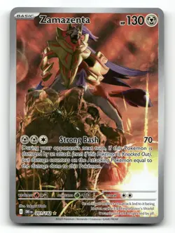 Zamazenta 201/182 - Destined Rivals - Pokemon Card NM/M - Image 1