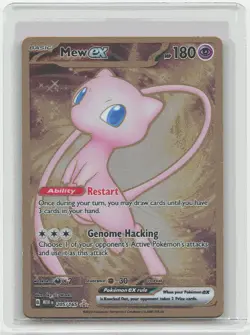Mew ex - (151 Metal Card) 205/165 2023 SV: Scarlet & Violet 151 Double Rare - Image 1