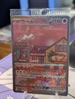 Mew ex 053 Sv: Scarlet & Violet Promo Cards Holo (Sealed) - Image 2
