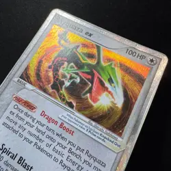 Rayquaza Ex 102/107 Ex Deoxys Ultra Rare Holo 100 HP Pokemon Card Original 2005 - Image 5