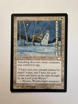 Serra's Blessing - MTG Weatherlight - NM - Image 1