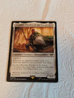 MTG Boromir, Warden of the Tower - Lord of the Rings LTR 4 - Image 1