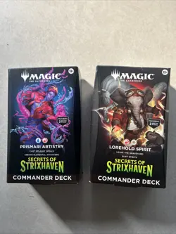 WotC MtG Commander Secrets of Strixhaven - Lorehold Spirit New. Lot Of 2 Boxes - Image 1