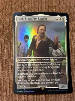 Rick, Steadfast Leader FOIL, Secret Lair Drop Series - AMC Walking Dead -MTG - Image 1