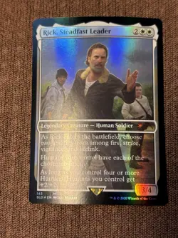 Rick, Steadfast Leader FOIL, Secret Lair Drop Series - AMC Walking Dead -MTG - Image 5