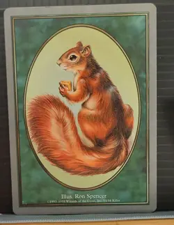 mtg SQUIRREL TOKEN NM Unglued -Argo- - Image 1
