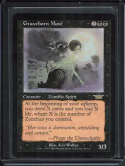 Magic The Gathering MTG - Legions LGN 2003 - #73 Graveborn Muse NM x1 LOT1 - Image 1