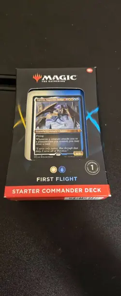 Magic: The Gathering Starter Commander Deck – First Flight (White-Blue) | Ready- - Image 4