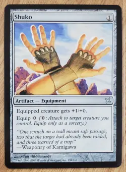 MTG Magic The Gathering- Shuko Betrayers of Kamigawa Regular - Image 1