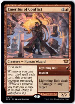 Emeritus of Conflict Secrets of Strixhaven 113 - Image 1