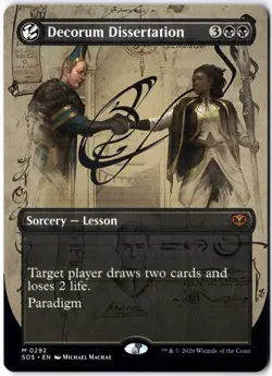 Decorum Dissertation (Borderless) Secrets of Strixhaven 292 - Image 1