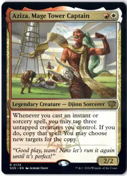 Aziza, Mage Tower Captain Secrets of Strixhaven 174 - Image 1