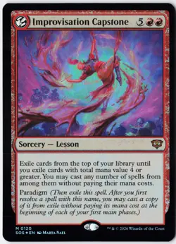 Improvisation Capstone Foil Secrets of Strixhaven 120 - Image 1