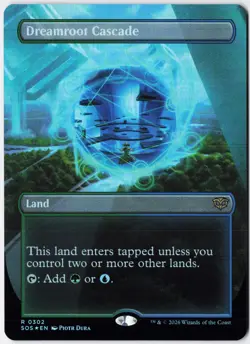 Dreamroot Cascade (Borderless) Foil Secrets of Strixhaven 302 - Image 1