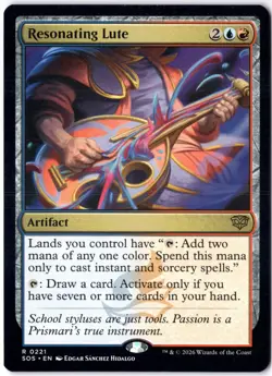 Resonating Lute Secrets of Strixhaven 221 - Image 1