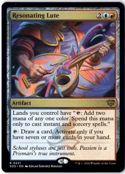 Resonating Lute Secrets of Strixhaven 221 - Image 1