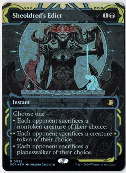 Sheoldred's Edict Foil Secrets of Strixhaven: Mystical Archive 32 - Image 1