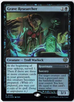 Grave Researcher Foil Secrets of Strixhaven 85 - Image 1