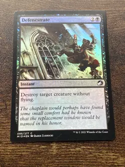 Defenestrate 095/277 Foil Innistrad Midnight Hunt MTG Magic The Gathering S708* - Image 3