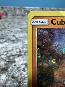 Cubone 57/131 General Mills Promo SM Forbidden Light Holo MP - Image 3