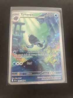 Tirtouga 106/086 Illustration Rare Black Bolt Pokemon Near Mint - Image 1