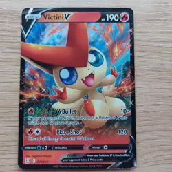 Victini V 021/163 Battle Styles NM Ultra Rare Pokemon Card - Image 1