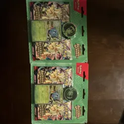 Pokemon TCG Ascended Heroes Booster Packs Tangela Promo 2 Pack Lot English - Image 1