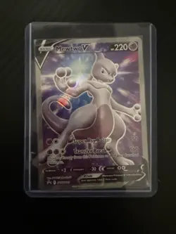Pokemon Mewtwo V SWSH229 Sword & Shield Promo Holo Basic 220 HP English - Image 1
