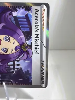 2025 Pokemon Acerola's Mischief FULL ART ULTRA RARE #165/132 NM Mega Evolution - Image 5