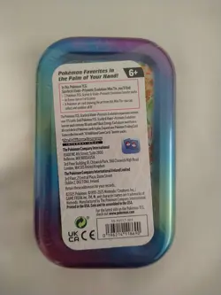 Pokemon TCG Scarlet And Violet Prismatic Evolutions Vaporeon Mini Tin Sealed New - Image 2