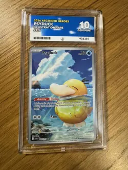 ACE 10 Psyduck 226/217 Pokemon Ascended Heroes Illustration Rare - Image 2