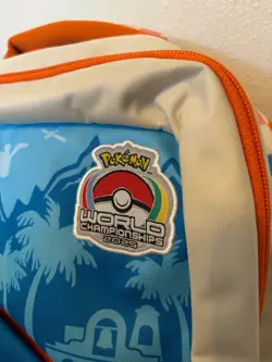 NEW! Pokemon World Championships Competitor Backpack 2025 Pin Display Straps - Image 4