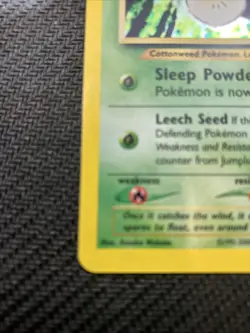 Jumpluff 7/111 Neo Genesis Unlimited Holo Rare NM Vintage WOTC Pokemon TCG Swirl - Image 5