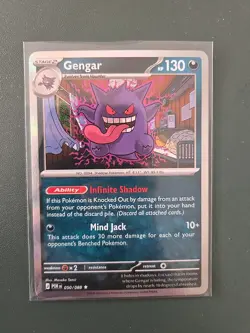 Pokemon TCG Perfect Order Gengar 050 /088 Holo Rare Card - Image 1